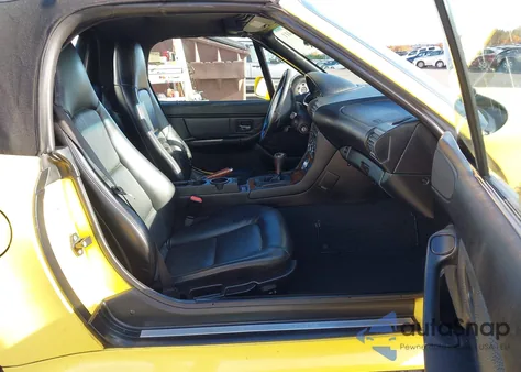 2001 BMW Z3 3.0I из США, поврежденный, VIN WBACN534X1LJ56537